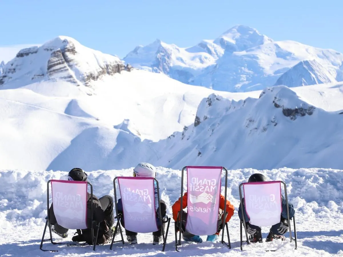 Charmant Apt 6-7 Pers. Au Pied Des Pistes Avec Balcon Et Parking A Morillon 1100 - Fr-1-642-44